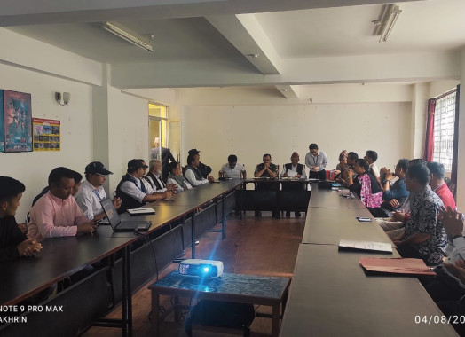 जिल्ला विपद् व्यवस्थापन समितिको बैठक
