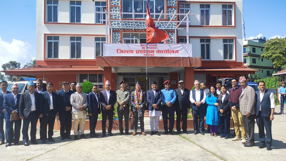 मा. खगेनसिं हाङगाम उद्योग,कृषि तथा सहकारी मन्त्री ज्यूलाई जिल्लामा स्वागत